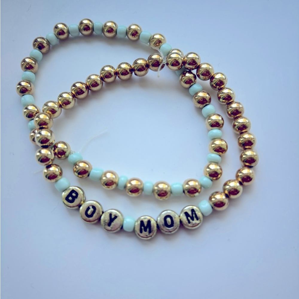 Stacking Bracelet “Boy Mom”